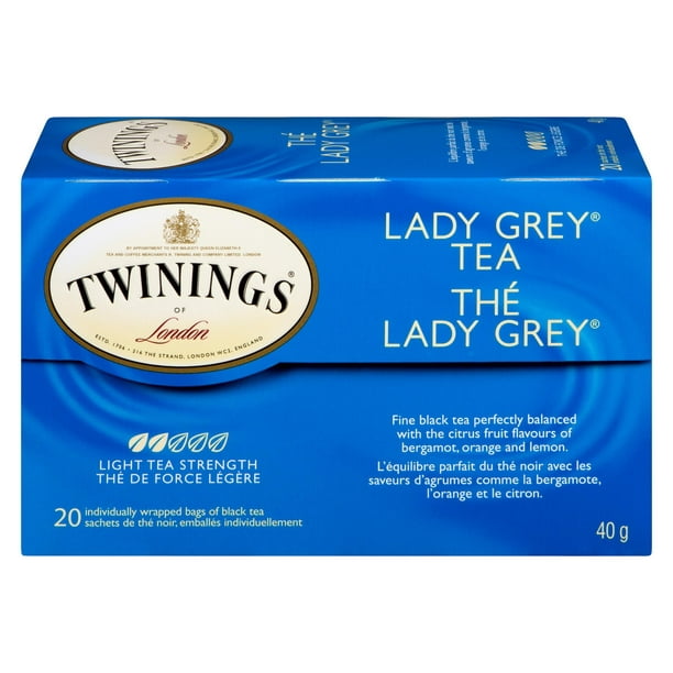 Twinings Thé Lady Grey® 20 sachets de thé