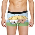 thumbnail image 5 of Ropa interior para hombre de seda de leche Bubu Dudu con forma de oso panda, bóxer para hombre, calzoncillos para hombre, calzoncillos tipo bóxer, 5 of 5