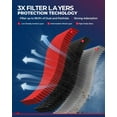 thumbnail image 2 of KAX Premium Engine Air Filter, CA11411 Replacement for Infinit QX30 & Mercedes-Benz W205 B250, CLA250, GLA250, 2013-2020, Advanced Air Filter Media, Increased Acceleration, 2 of 3