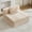 Beige, variant on Hforesty Compression Convertible Floor Sofa Bed,Single Seater Boneless Modular Couch,No Assembly Required,Chenille Fabric, Beige