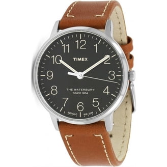Master Works MW16YBEDLBO0 Classic Round Genuine Leather Strap