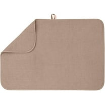 Bellemain Dish Mat Microfiber Dish Drying Mat Super Absorbent Kitchen Mat, XXL, 17" x 24", Mocha