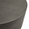 thumbnail image 2 of Modway Table Basse Ronde en Béton pour Patio Intérieur - Extérieur en Gris, 2 of 9