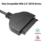 BENFEI SATA to USB Cable, 2in1 USB-C/USB 3.0 to SATA III Hard Driver Adapter Compatible for 2.5 inch HDD and SSD