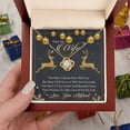 thumbnail image 5 of Dear My Wife I Promise Christmas Gift From Husband - Love Knot Necklace - Message Card & Gift Box, 5 of 5