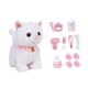 thumbnail image 3 of Juguete de peluche eléctrico, Animal de peluche, Amigo a la hora de dormir, Juguete para mascotas para niños, Juguete para cachorros que caminan con g gato blanco, 3 of 9