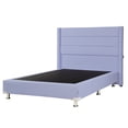 thumbnail image 3 of Box Base Cama Queen Size + Cabecera Lugo Lila Dicasa  Lily, 3 of 8