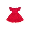 thumbnail image 5 of Kensie Girl Sequin Mesh Short Sleeve Dress, Sizes 4-16, 5 of 7