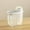 White, variant on TOPRenddon 2.5L Pink Airtight Food Storage Container - BPA Free Kitchen Canister for Rice/Flour/Coffee, Stackable Pantry Organizer with Locking Lid (7.8")