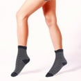 thumbnail image 2 of HOMOBABE 4Pairs Running Socks Men One Size Fits All Cotton Unisex Sports, 2 of 8