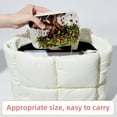 thumbnail image 6 of Coconut Jujube Tree Velvet Portable Travel Organizer with Removable Compartment - Gift, Jewelry Boxes, Necklace, and Jewelry Organizer, 6 of 7