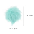 thumbnail image 2 of BESTYASH 12Ud Pompom Balls Con Botón En Verde Para De Ropa Y Accesorios DIY, 2 of 6