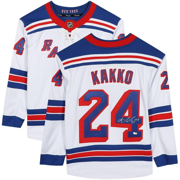 Kaapo Kakko New York Rangers Autographed White Fanatics Breakaway Jersey - Fanatics Authentic Certified