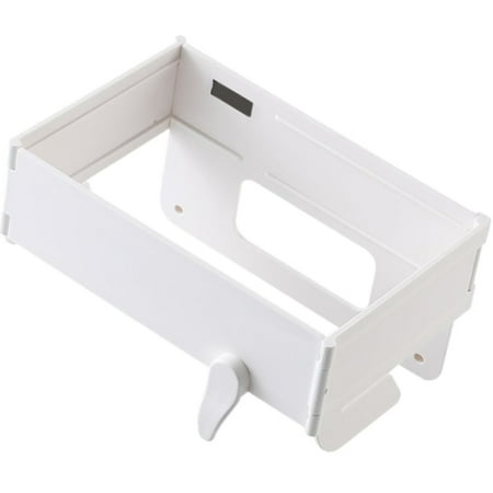 

Foldable Bag Holder Hanging Holder Wall Mounted Multifunctional Garbage Bag Holder Frame For Bathroom Kitchen Dish Drying Rack