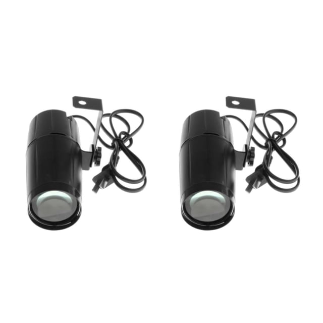 relayinert Powerful LED Beam Spotlight Xmas Pinspot Light Dynamic and Energy-saving Blue 15.5x5.5CM 2Set