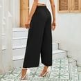 thumbnail image 3 of Women High Waisted Wide Leg Palazzo Pants, 3 of 5