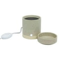 thumbnail image 3 of Mainstays Electric Speckled Gray Ceramic Oil Warmer, Single Pack, 3 of 5