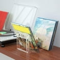 thumbnail image 4 of Support Transparent pour Disques Vinyles pour Rangement d'Albums de Bureau, Présentoir d'Étagère à Disques pour Photos de Bureau, Livres, 4 of 8