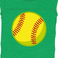 thumbnail image 4 of Inktastic Personalized Softball Boys or Girls Baby Bodysuit, 4 of 5