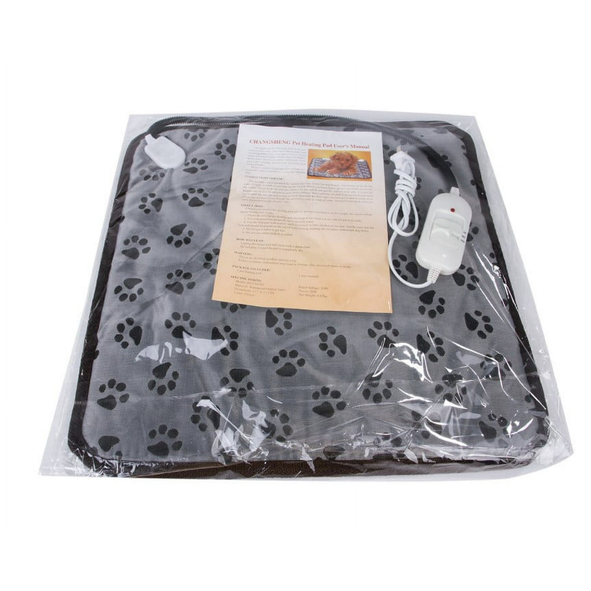 Zctt Ubei Pet Electric Heating Pad For Dogs And Cats With Anti Bite Steel Cord Waterproof Adjustable Dog Warm Bed Mat Heated Pet Pad For Pets Deds Pet