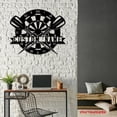 thumbnail image 4 of Craftnamesign Custom Dartboard Dart Game Metal Wall Art LED Light, Custom Dart Gamer Name Sign, 4 of 5