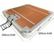 thumbnail image 4 of Temporary Docking of Ships, Inflatable Floating Row, Inflatable Floating Platform, Water Yoga Mat, Water Floating Bed Dock,2 * 2m/6.6 * 6.6ft, 4 of 5