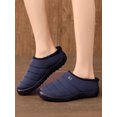 thumbnail image 4 of Woobling Women's Wide Width Clog Slipper Ladies Faux Fur Lined Winter Shoes Size 5-10, 4 of 9