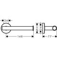 thumbnail image 5 of Logis Universal - Pack recambio portarrollos + Escobillero, Cromo (41722000-DUOLOGIS3), 5 of 5