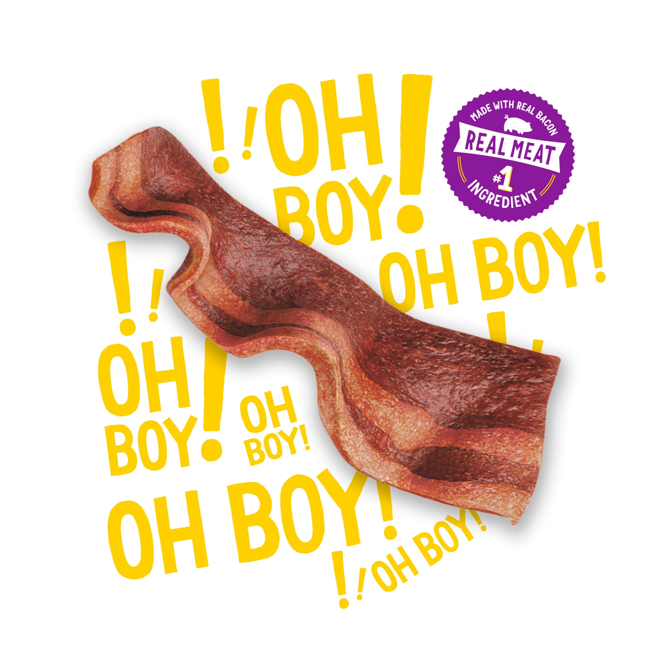 Purina Beggin' Strips Dog Treats, Original With Bacon Flavor, 25 oz.