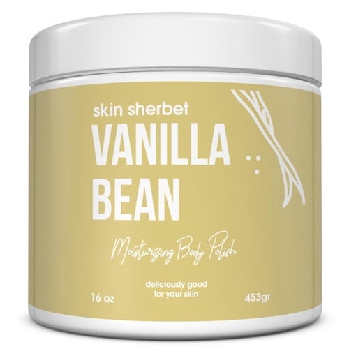 Midwest Sea Salt Company Vanilla Bean Body Polish Salt Scrub - 16oz