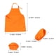 thumbnail image 5 of 1 juego de delantal de chef para niños, delantal de cocina con correas ajustables para niños y niñas, ideal para cocinar, hornear y pintar., 5 of 7