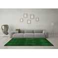 thumbnail image 3 of Ahgly Company Indoor Rectangle Abstract Green Modern Area Rugs, 7' x 9', 3 of 4