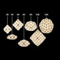 thumbnail image 3 of Luces de rompecabezas autoensambladas DIY IQ Lamp Shade Toy para decoración de habitaciones (blanco, L-12 pulgadas) Adepaton SNFLD402, 3 of 6