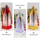thumbnail image 1 of Night Light LED Desk Lamp Christmas Occasion Light Decoration Pvc Red Button Battery Powered 1Pc, 1 of 5