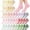 Candy color, variant on Loritta 20 Pairs Womens Ankle Socks Bulk Pack, Moisture Wicking Breathable Low Cut Socks Colorful, Size 10-13
