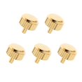 thumbnail image 4 of Kit de 5 piezas de corona de repuesto para reloj de acero con tubo a juego y sello de relojero duradero. Oro 5mm, 4 of 7
