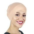 thumbnail image 3 of Dalrosia Islamic Muslim Under Scarf Hijab Cap Solid Color Under Scarf Hat Stretchy Hijab Undercap for Turban Head Wraps, 3 of 3