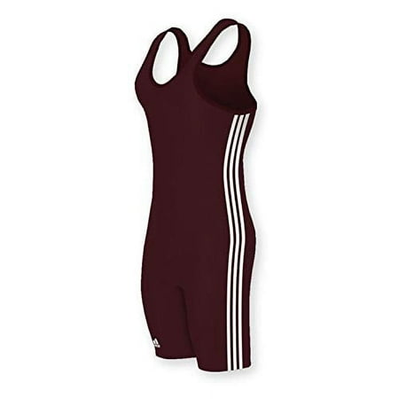 UPC: 0818423010229 | adidas Youth 3-Stripe Wrestling Singlet