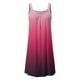 thumbnail image 3 of WILLBEST Vestidos Casuales Para Mujer Verano Vestido Informal De Verano Para Mujer, A La Moda, Con Estampado Degradado, Plisado, Sin Mangas, Con Tirantes Para Vacaciones En La Playa, 3 of 3