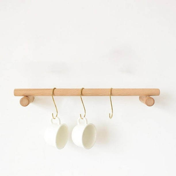 Perchero de Madera Macarena Almacenamiento 60cm