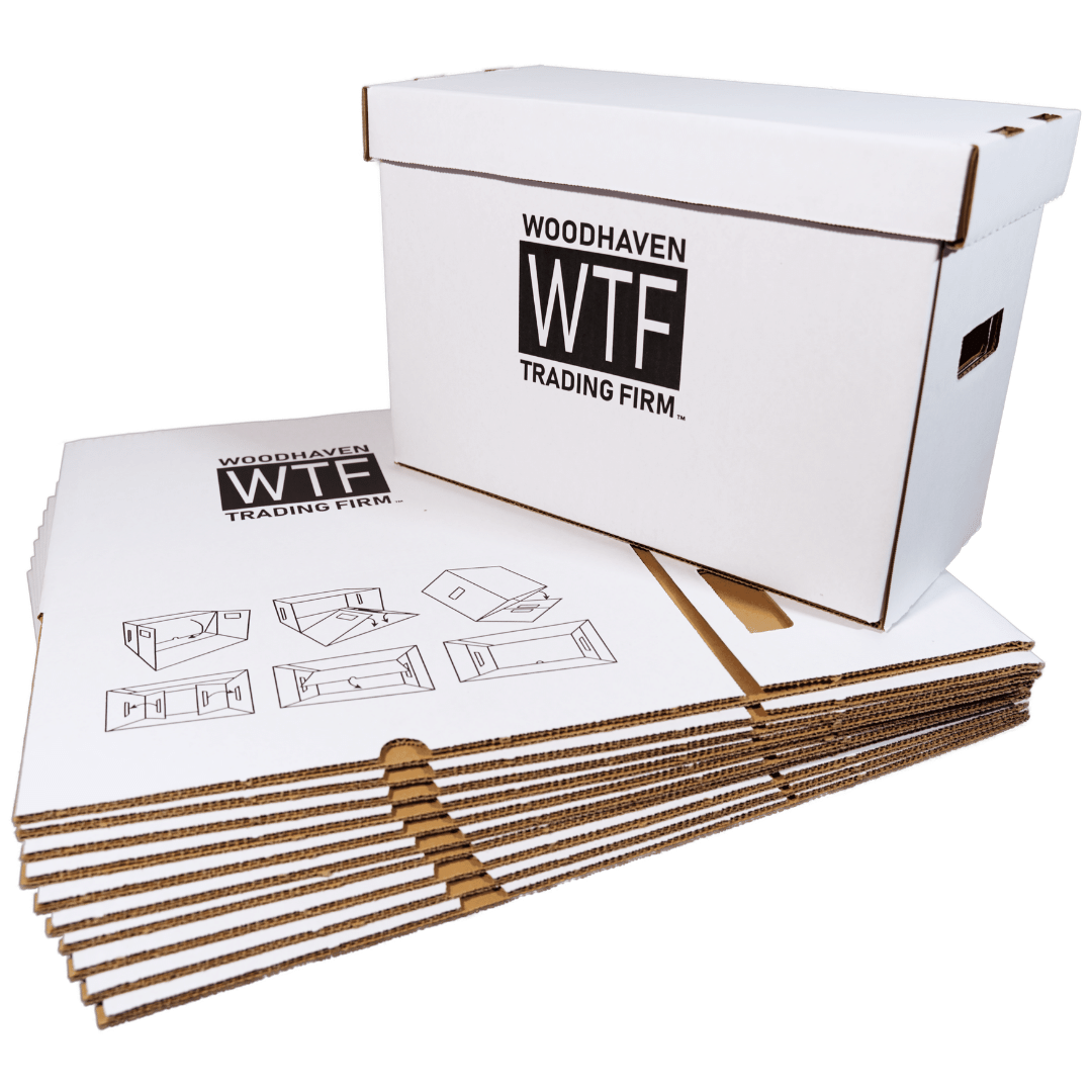 WTF Brand Short Comic Book Storage Box (10Pack)