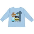 thumbnail image 3 of Inktastic Im Gonna Be a Big Brother- Truck and Crane Boys Long Sleeve Toddler T-Shirt, 3 of 5