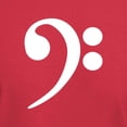 thumbnail image 3 of CafePress - Bass Clef T Shirt - Men's Classic Graphic Cotton T-Shirt, 3 of 4
