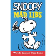 LAURA MACCHIAROLA Peanuts: Snoopy Mad Libs : World's Greatest Word Game (Paperback)