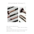 thumbnail image 3 of 12Pcs/Set Black Rod Silver Tube Makeup Tools Loose Powder Brushes Face Makeup Brushes Portable Makeup Brush Set, 3 of 9