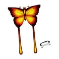 thumbnail image 3 of Butterfly Kite Single Line Kite portátil Hermoso juguete de playa Fun Fácil de volar para Amarillo, 3 of 8