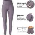 thumbnail image 4 of QRIC Women Ruched Scrunch Booty Leggings High Waist Butt Lifting Sport Workout Yoga Pants Tummy Control Tights, 4 of 5