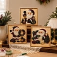 thumbnail image 6 of DIY Christmas Pearl Diamond Painting Art Kit with Frame, Christmas Ornaments for Adults, Relaxing & Beginner-Friendly Pearl Diamond Painting Hanging Kit for Home Wall Decor A, 6 of 8
