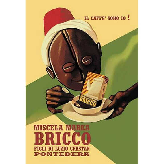 Miscela Marga Bricco Coffee Fine art canvas print (20" x 30")