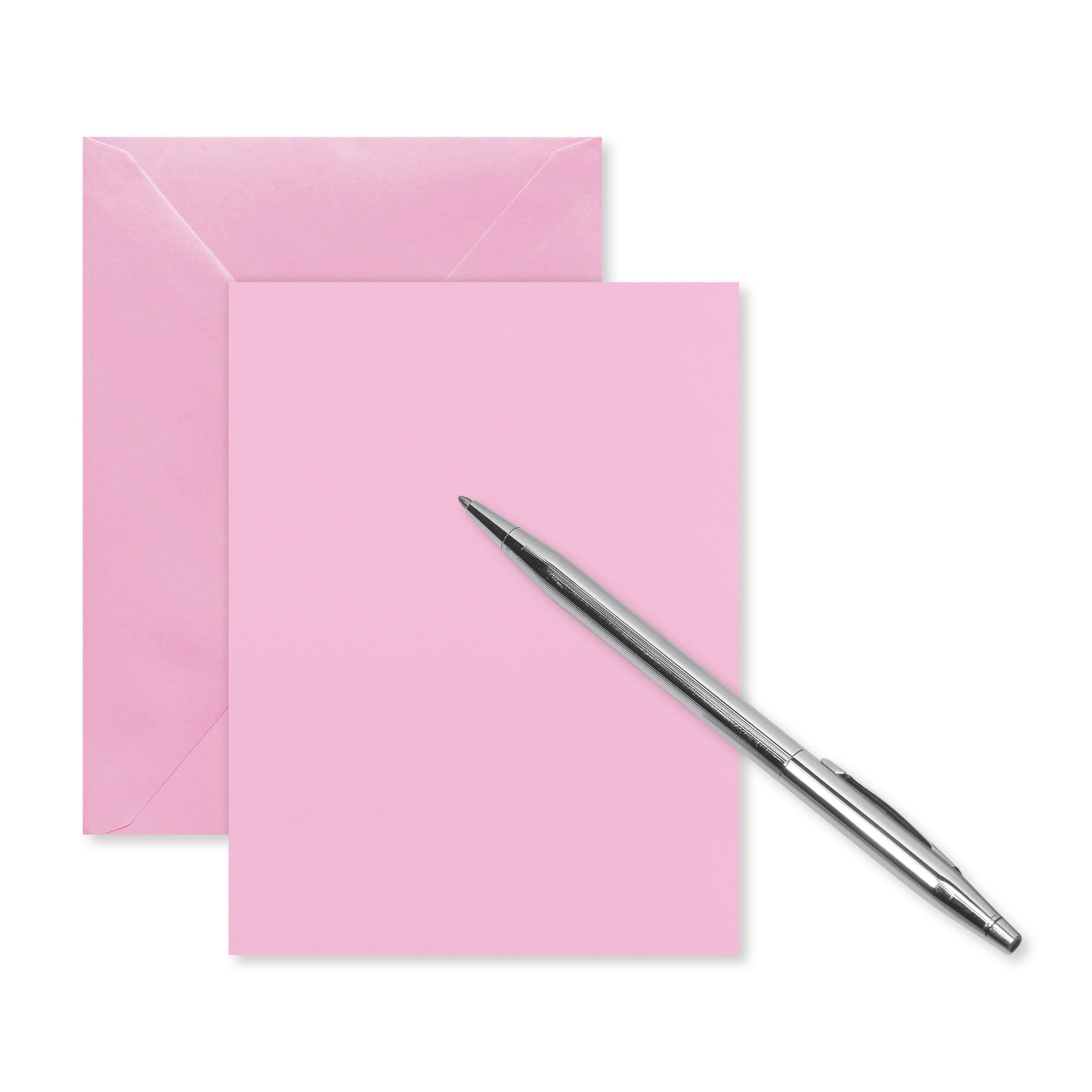 American Greetings All Occasion Blank Single Panel Notes, Pastel (5-Designs, 100-Count)